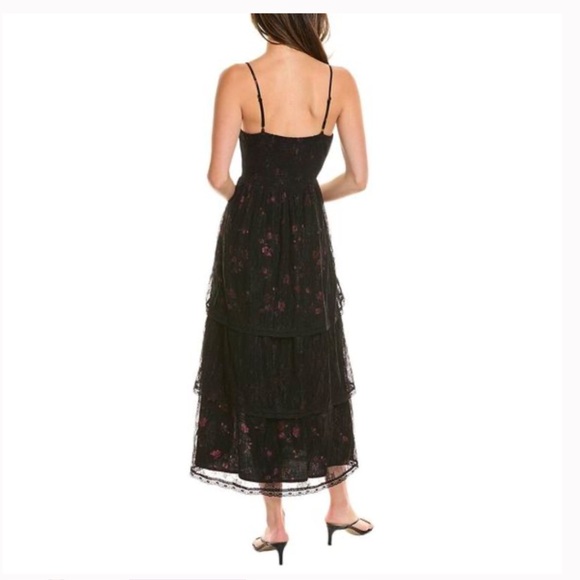 💥 Saltwater Luxe Floral & Lace Midi Dress - Picture 2 of 6